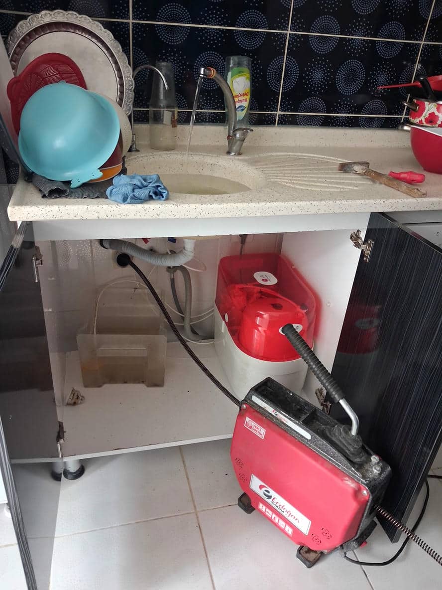 Lavabo gider açma